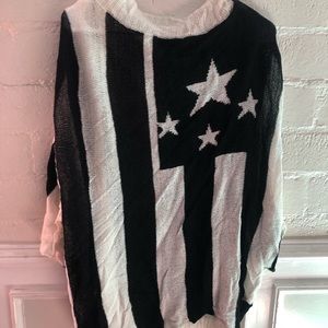 American Flag Sweater